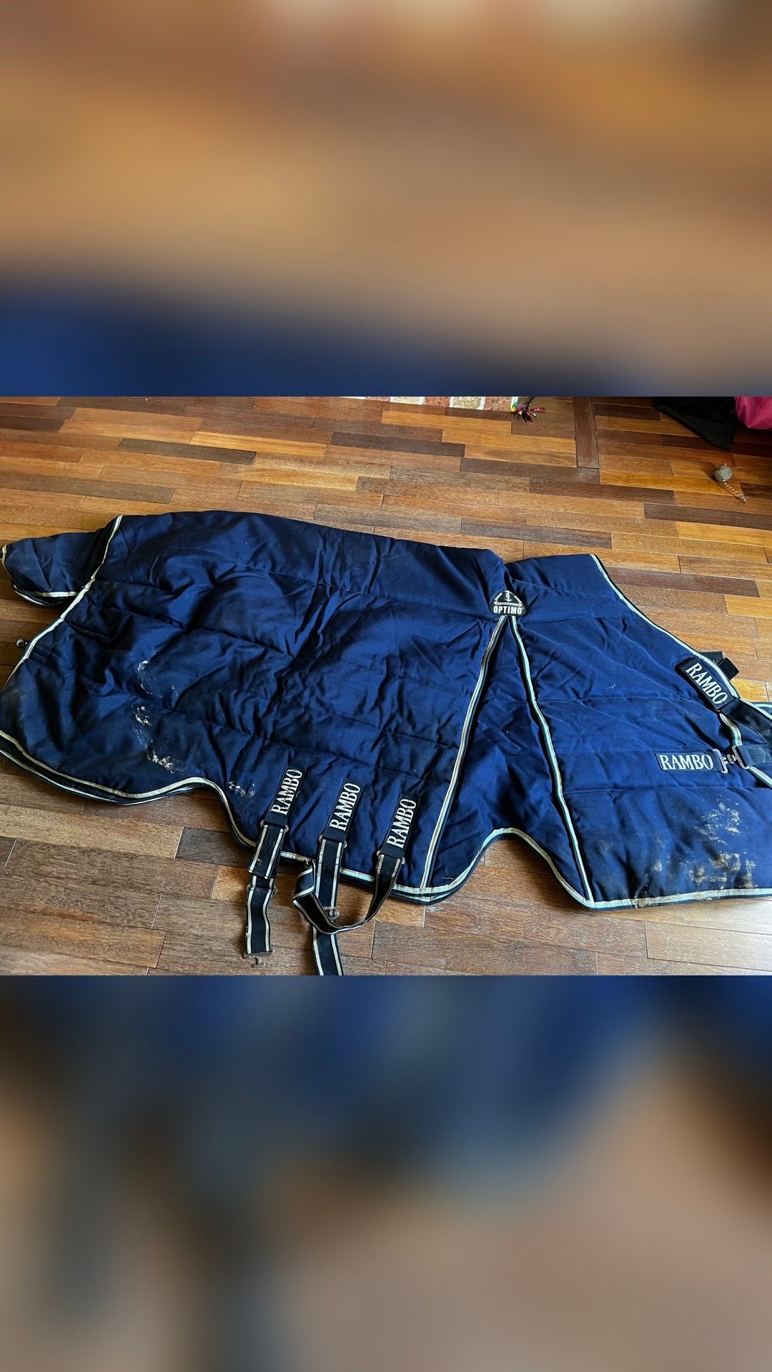 Couverture extérieure 400g Horseware Rambo Optimo, média 6