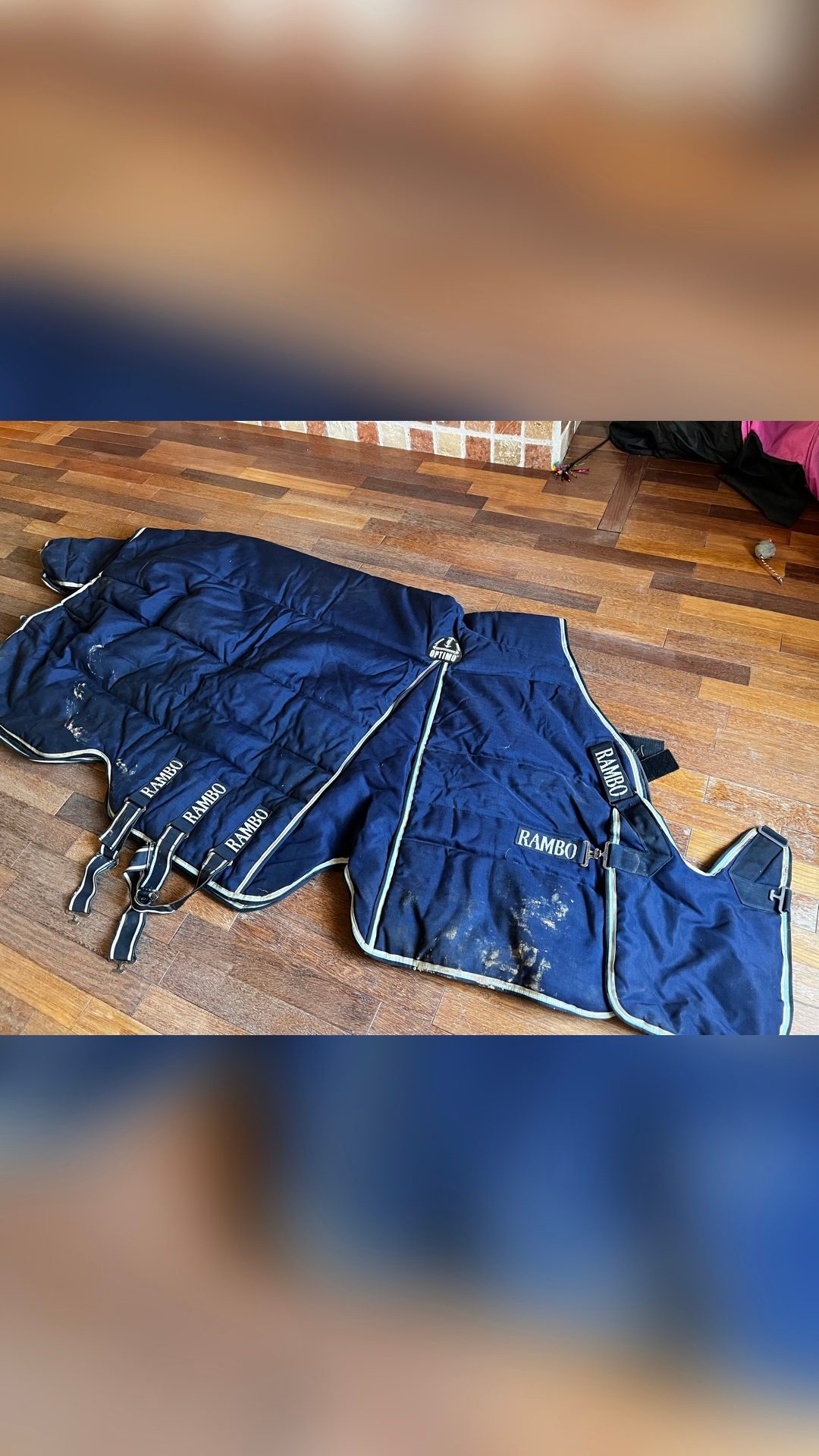 Couverture extérieure 400g Horseware Rambo Optimo, média 7