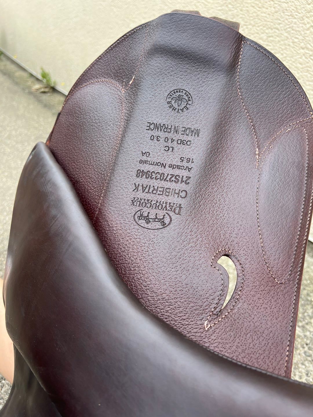 Selle Devoucoux Chiberta K, média 14