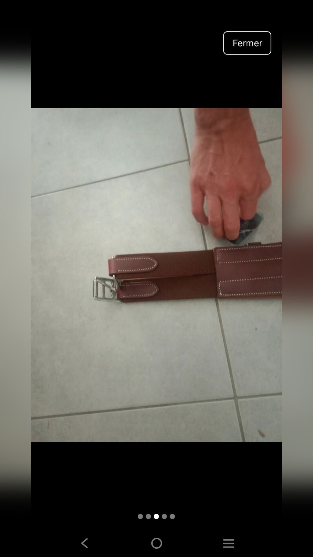 Sangle bavette, média 3