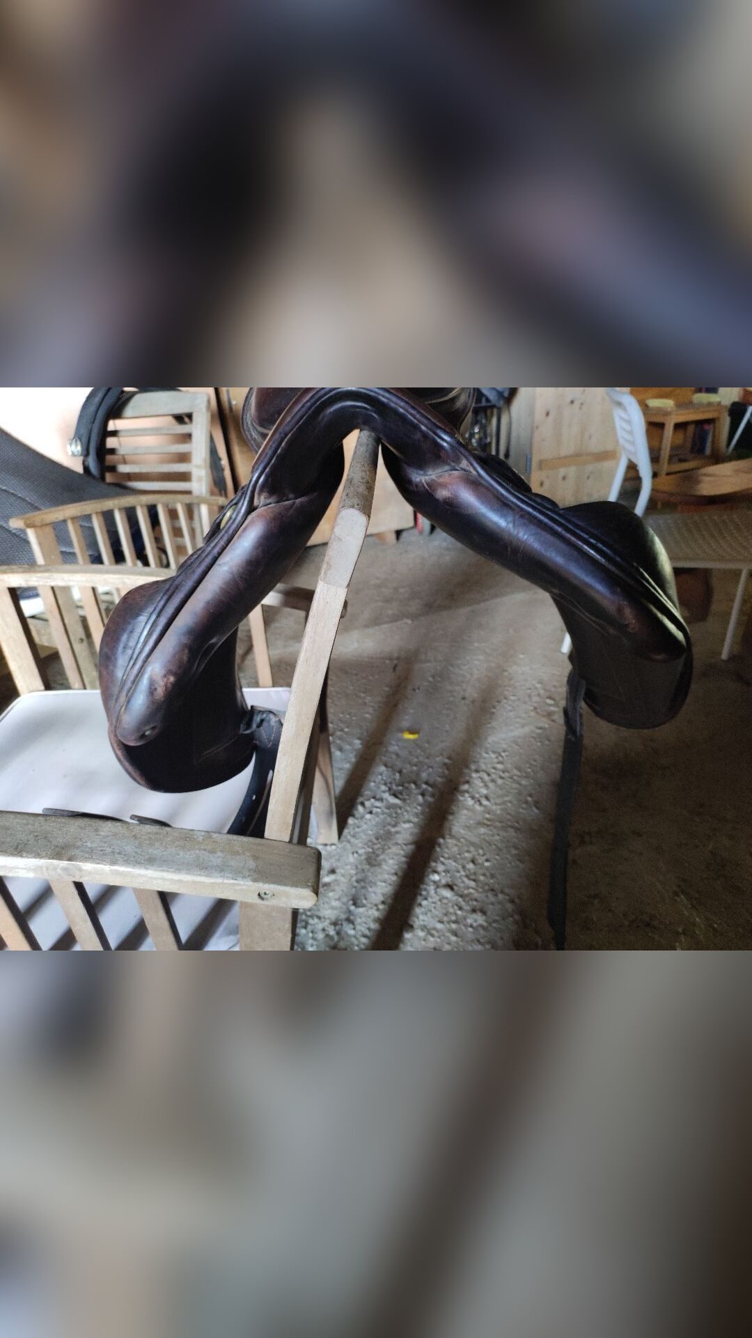 Selle Eric thomas cross lion monoquartier 17'5, média 2