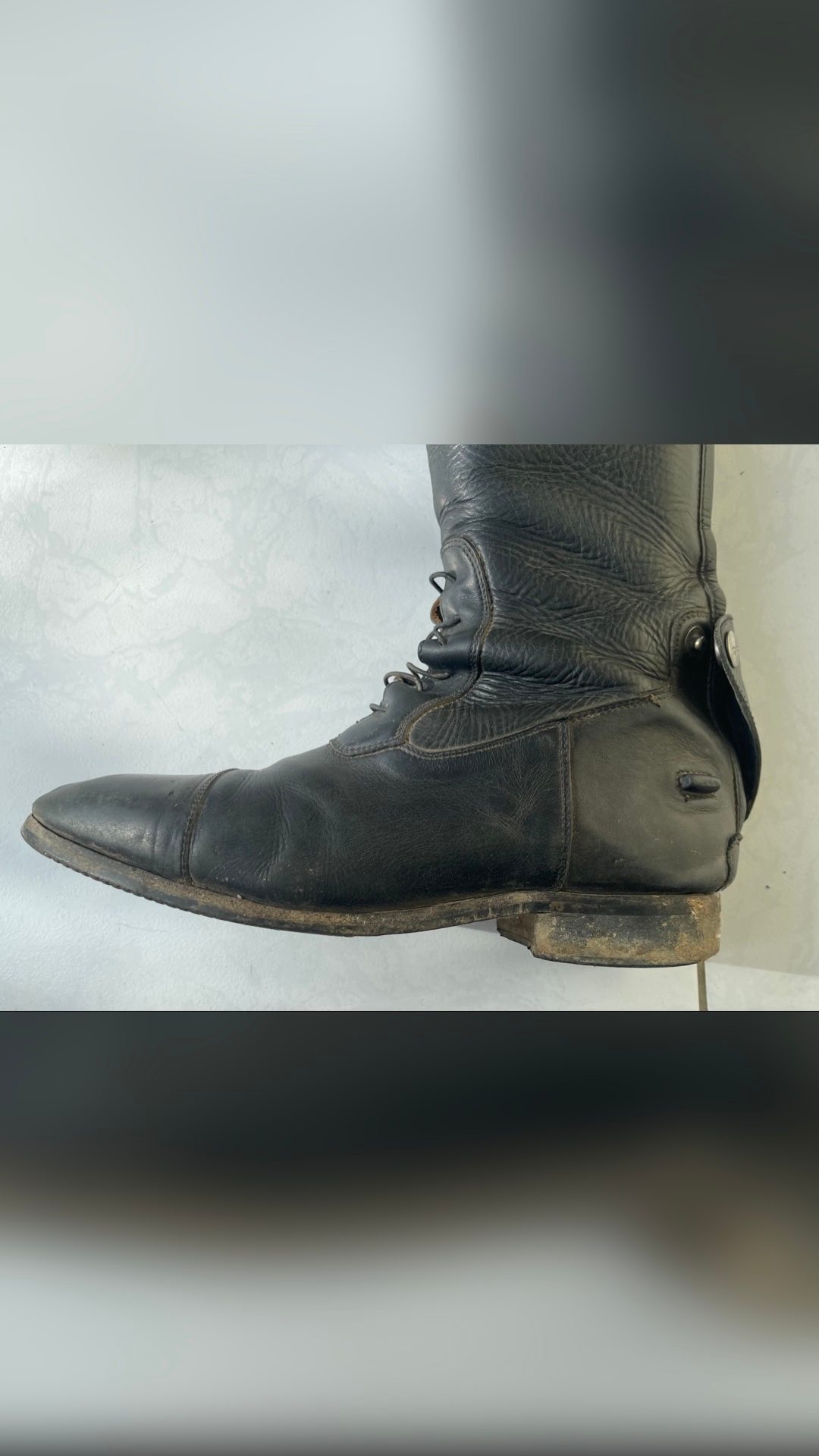 Bottes noires t.42, média 2