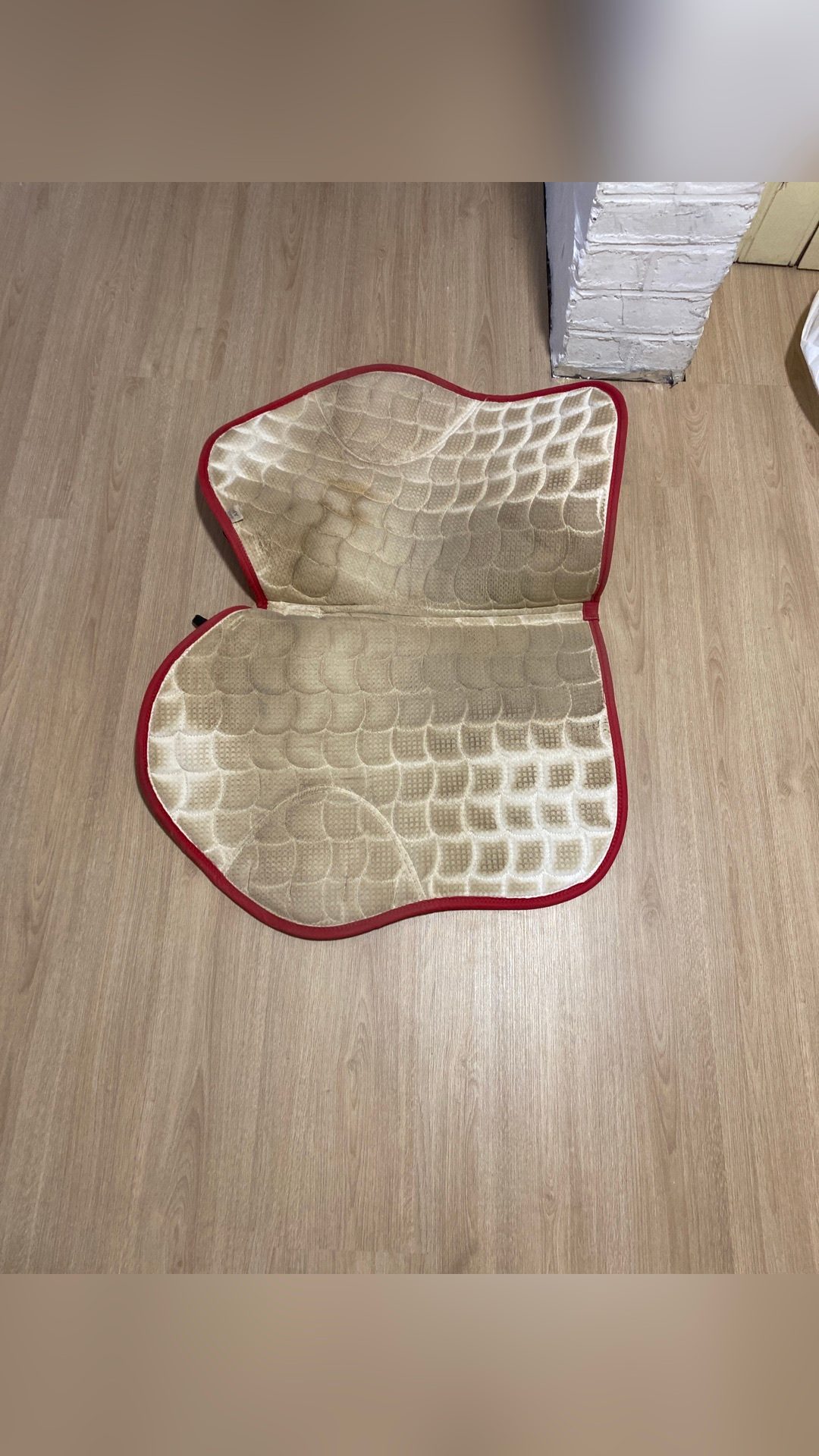 Tapis Equitheme rouge, média 5