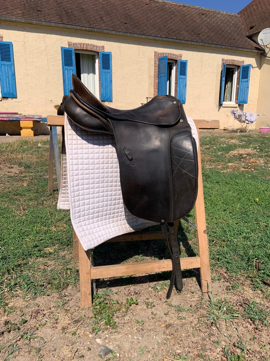 Selle de dressage HÖPFNER, média 10
