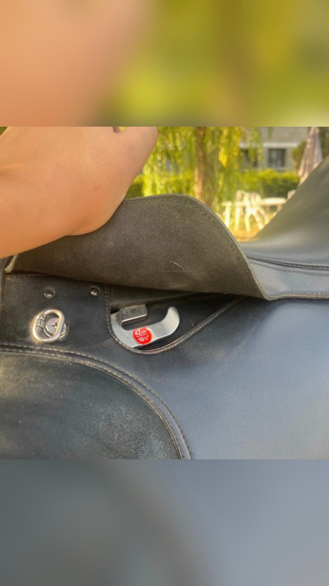 Selle mixte Wintec 16,5 pouces, média 6