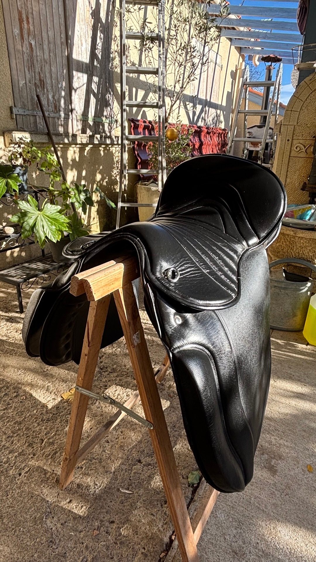 Selle cheval de trait, média 4