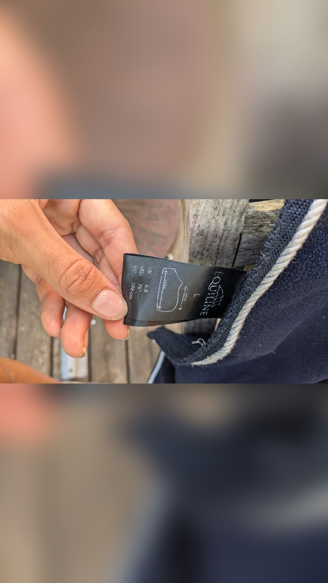 COUVRE REINS EQUILINE, média 4