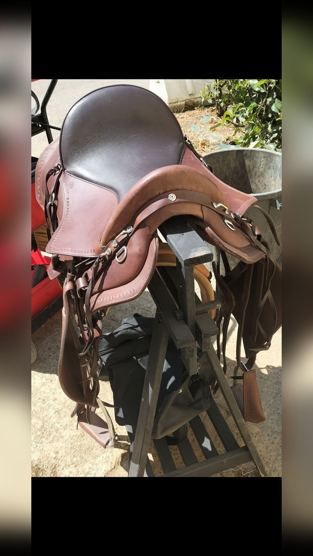 Selle de Rando style western, média 5
