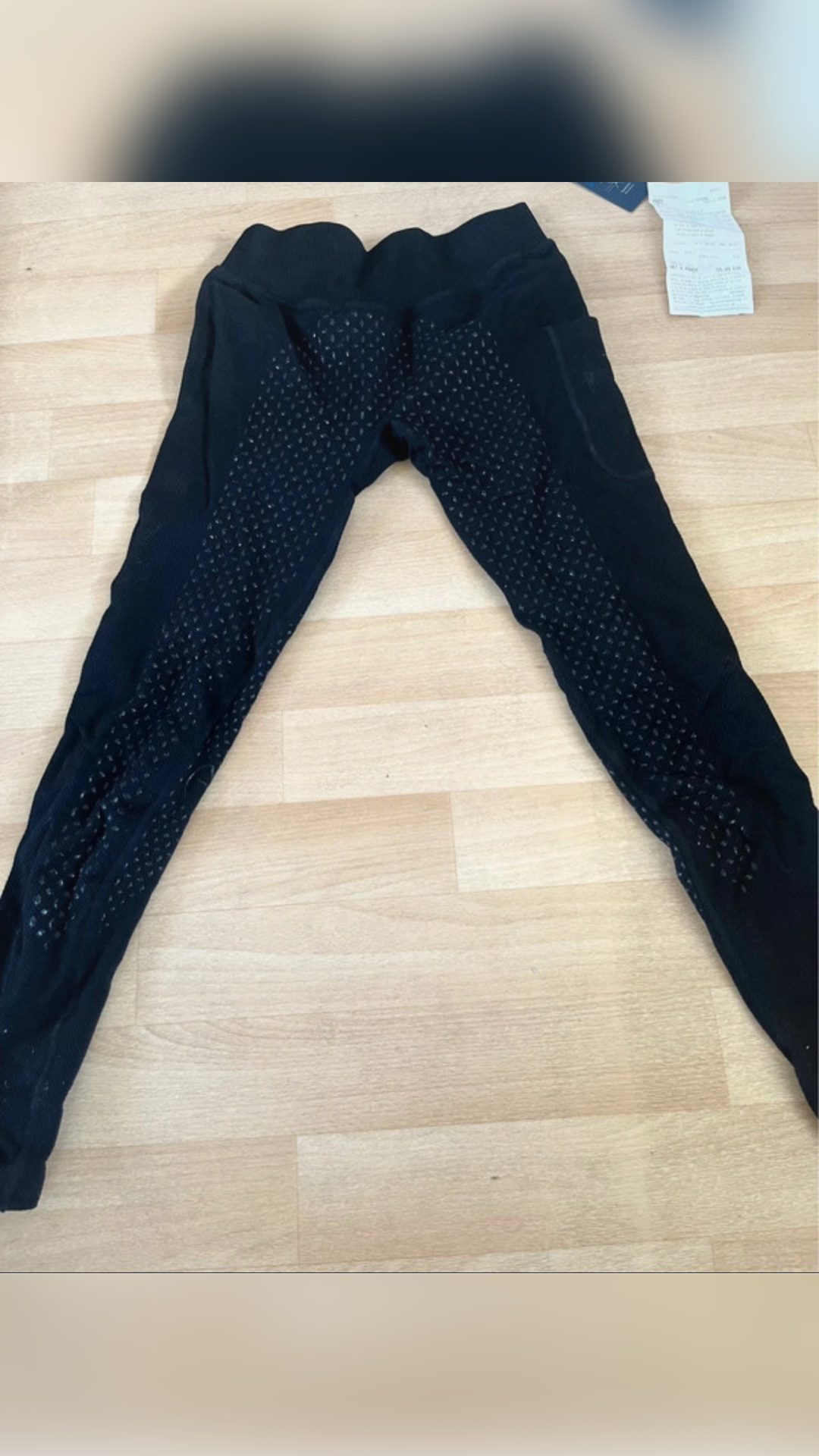 Legging Equitheme acacia noir taille s, média 2