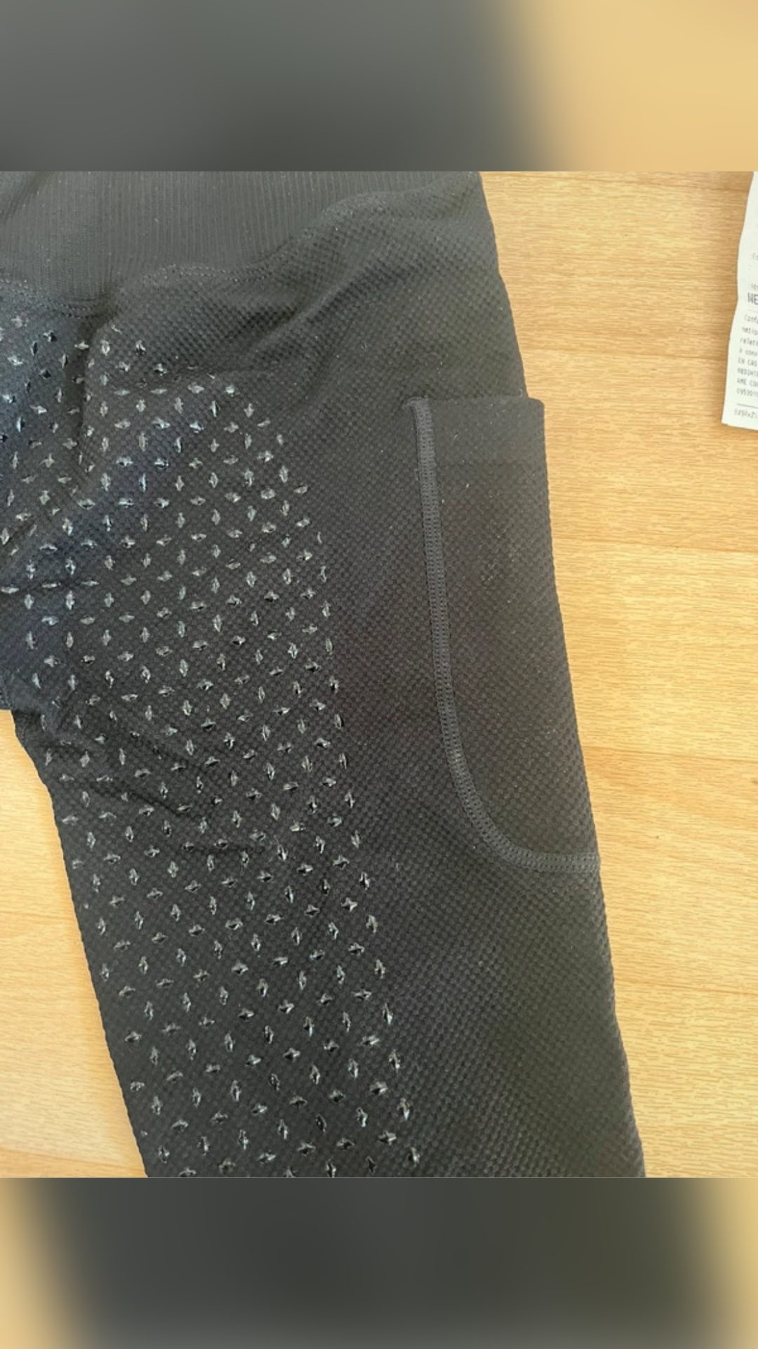 Legging Equitheme acacia noir taille s, média 6