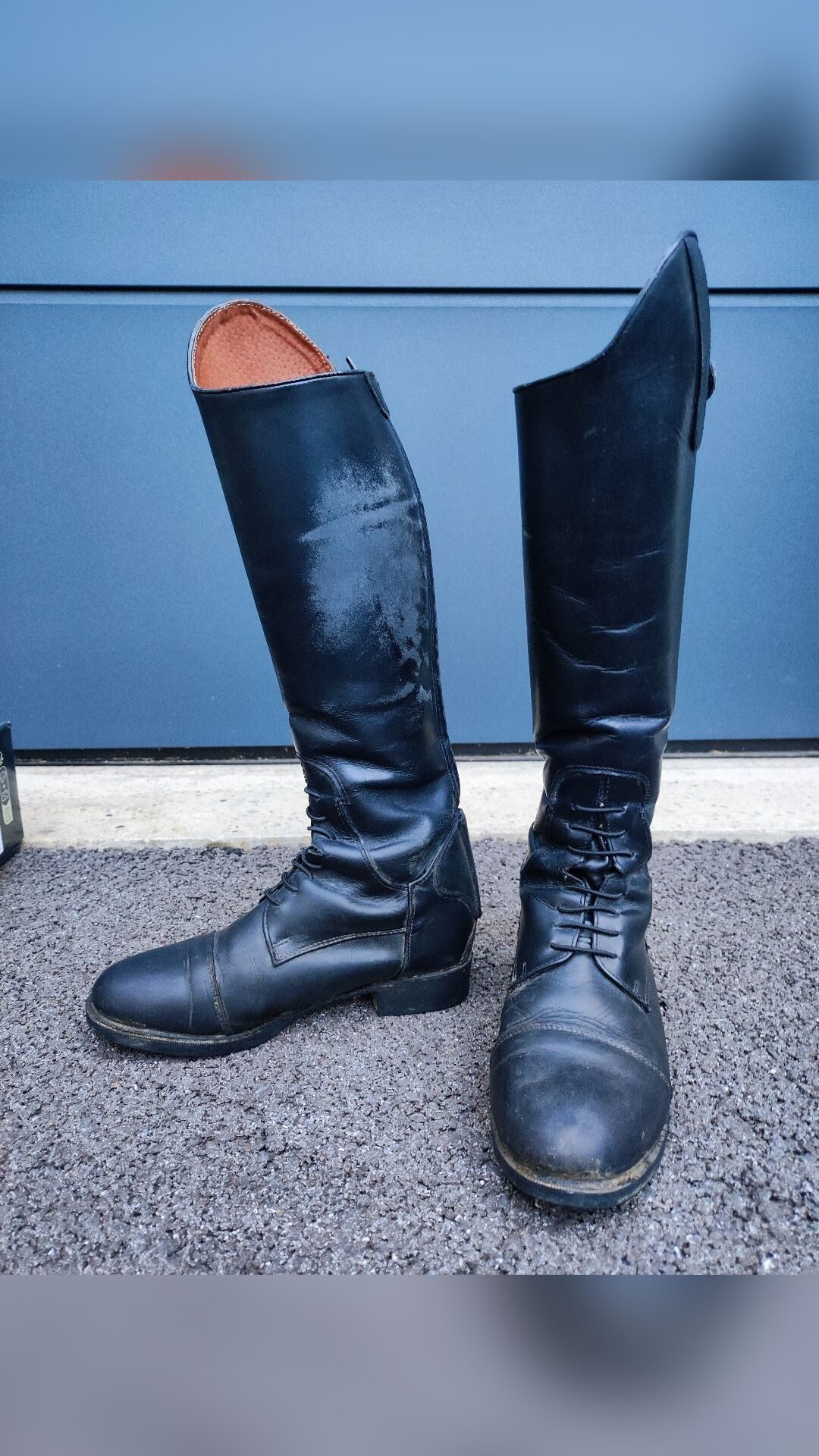 Bottes en cuir Equithème, média 4