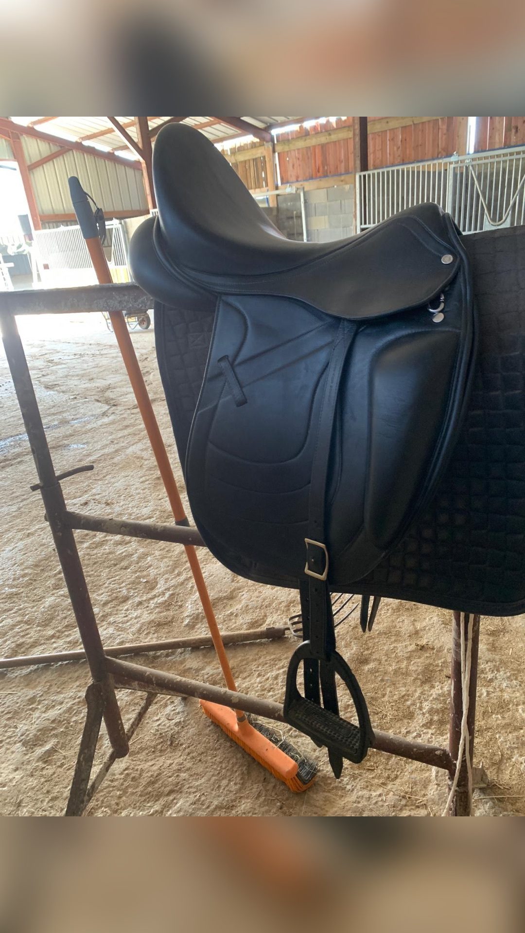 Selle Éric Thomas Fitter dressage, média 8