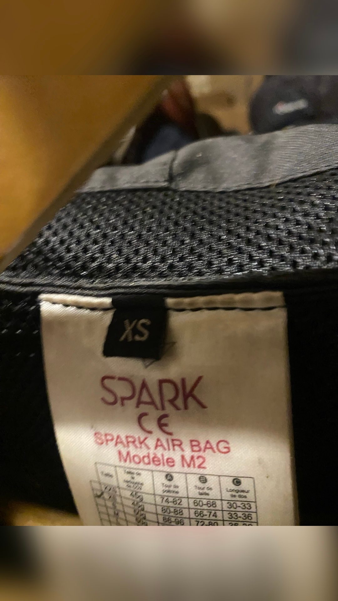 Airbag Spark, média 4