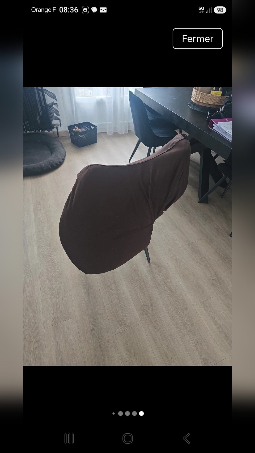 Selle Norton 17.5 pouces, média 6