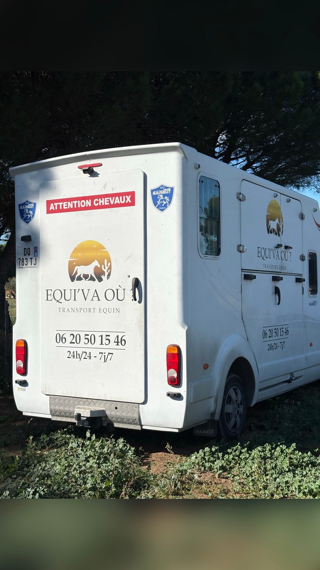Transporteur professionnel Equin France et Europe, média 5