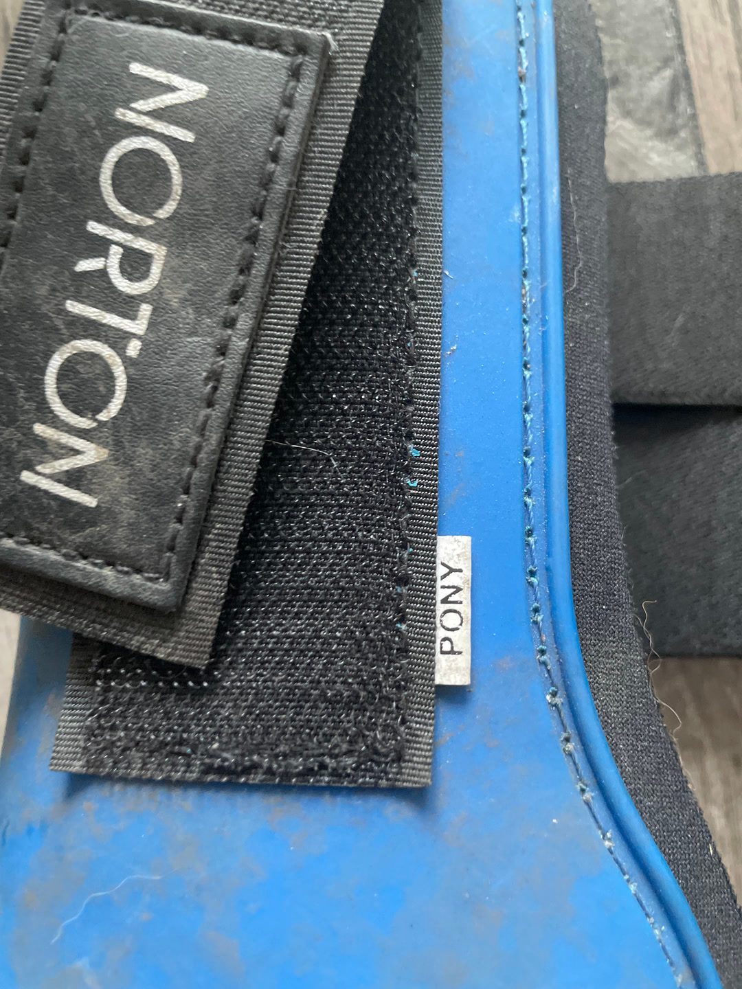 Guêtres bleues taille poney, média 2