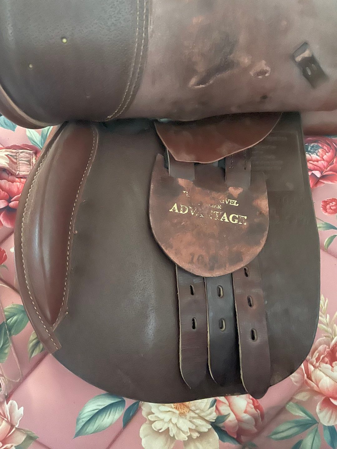 Selle Henri Rivel marron 16.5 pouces, média 8