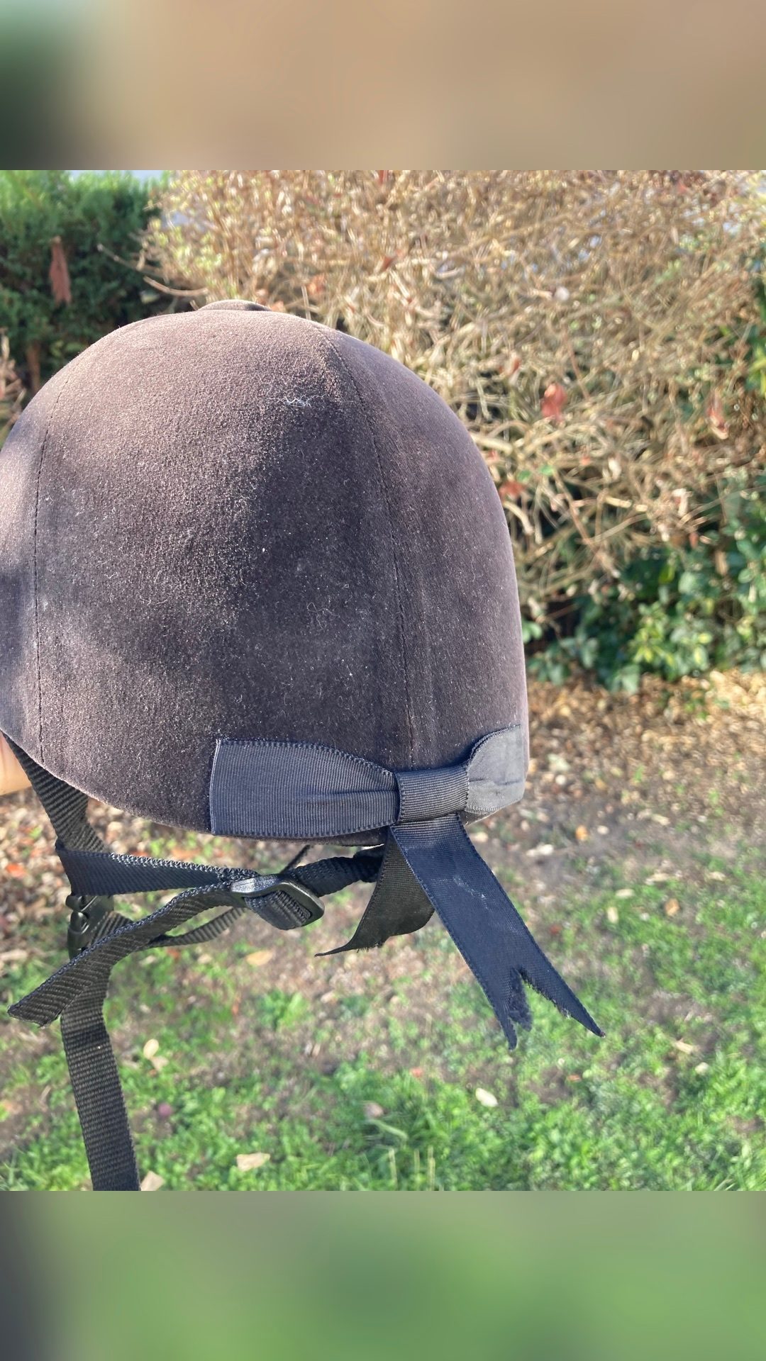 Casque noir velouté, média 3
