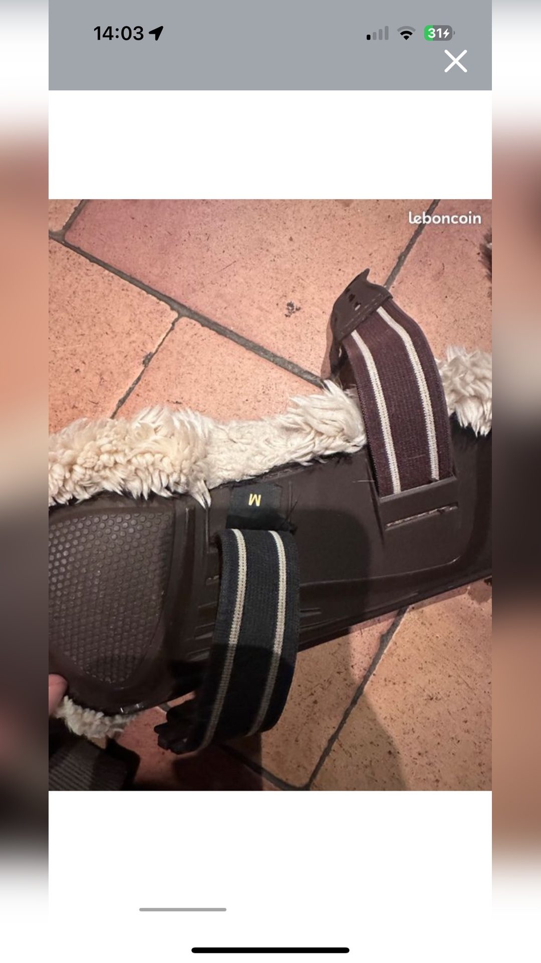 Guêtres et protèges boulets Lamicell - Taille M, média 2