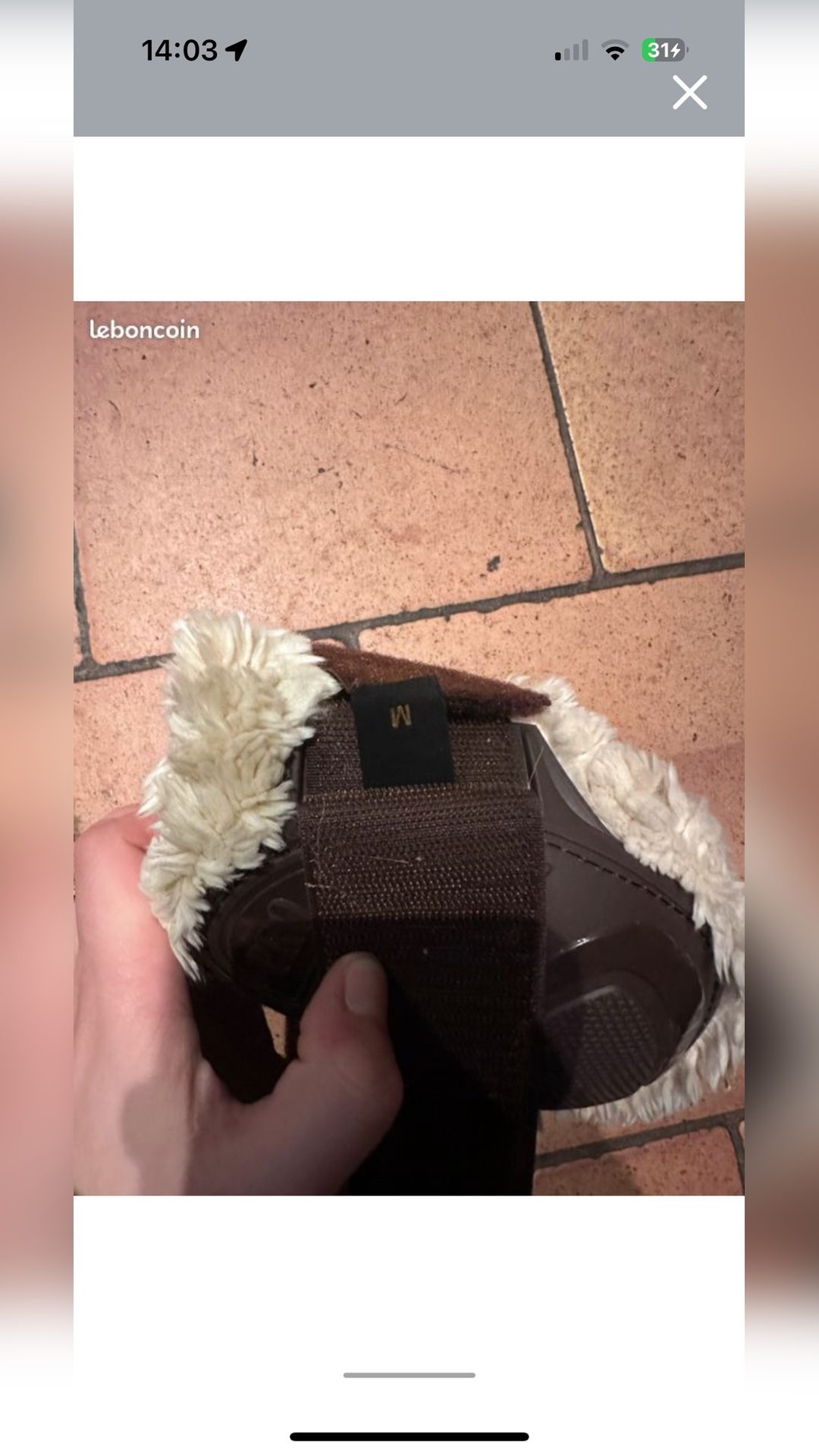 Guêtres et protèges boulets Lamicell - Taille M, média 3