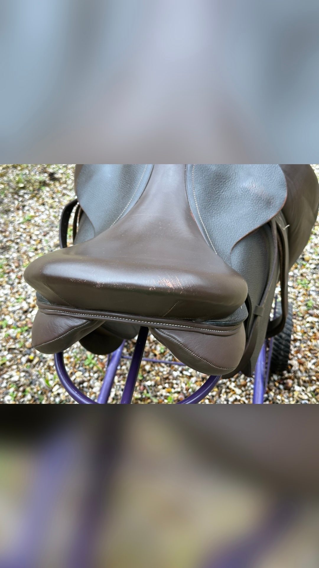 Selle havane - 17,5, média 2