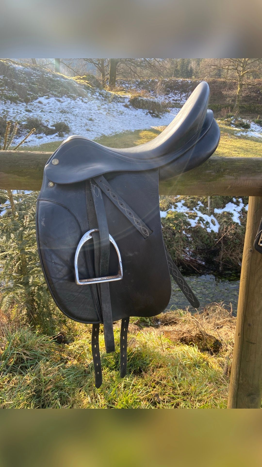 Selle dressage Prestige 17 pouces, média 3