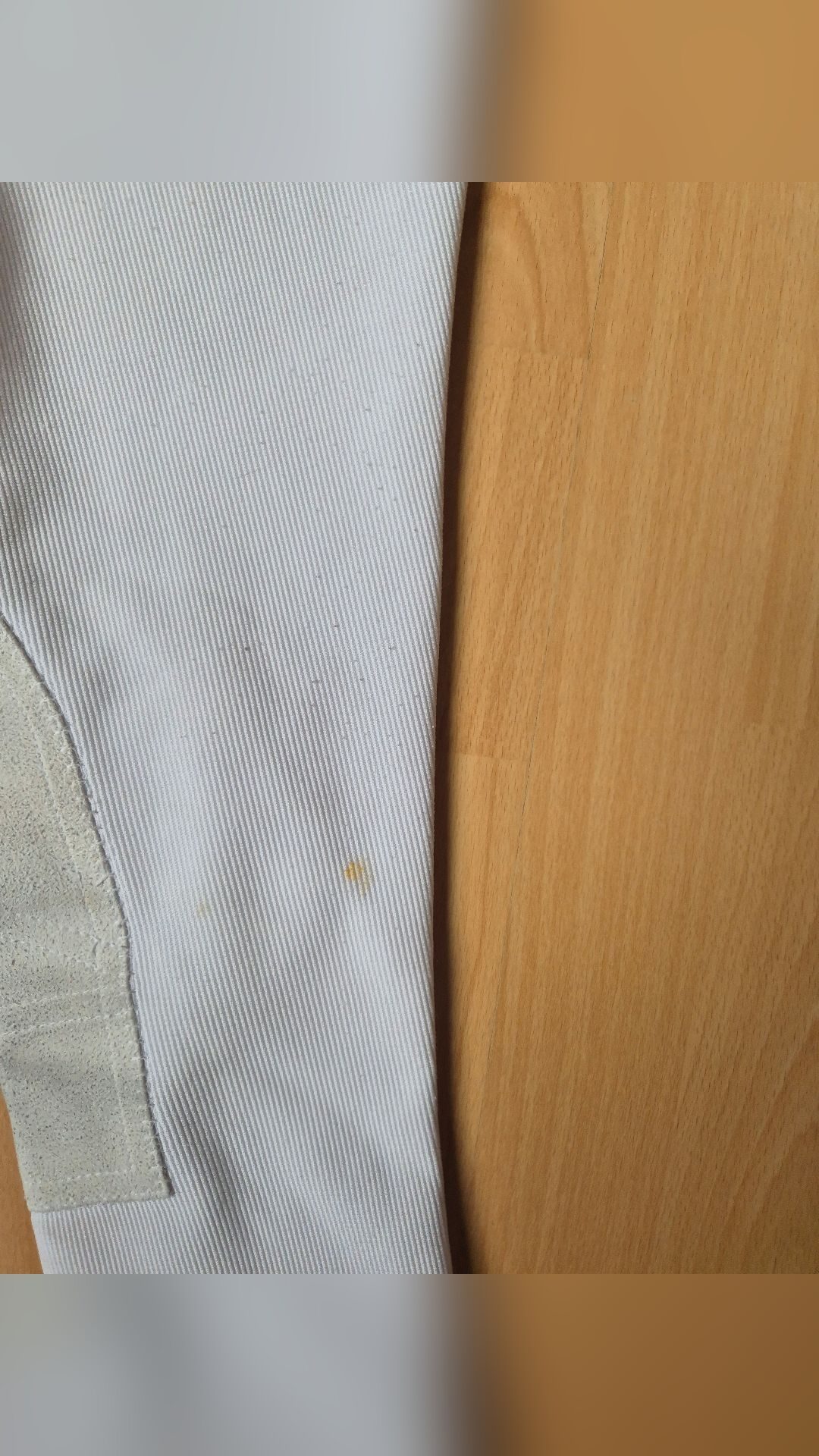Pantalon de concours blanc 152, média 4