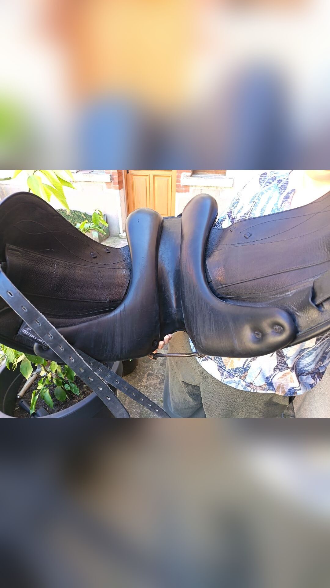Selle de dressage 18", média 10