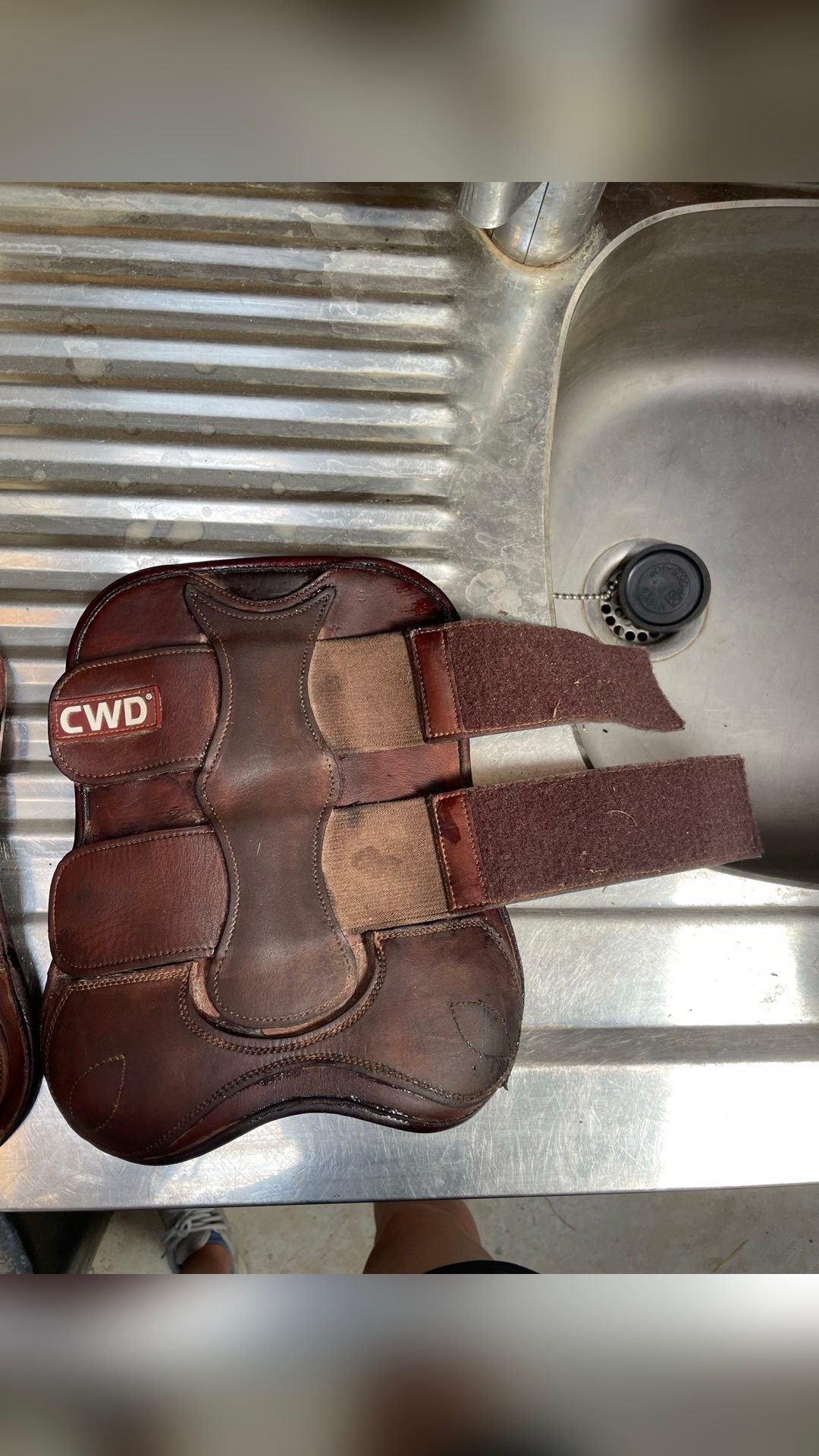 Guêtres en cuir CWD, média 2