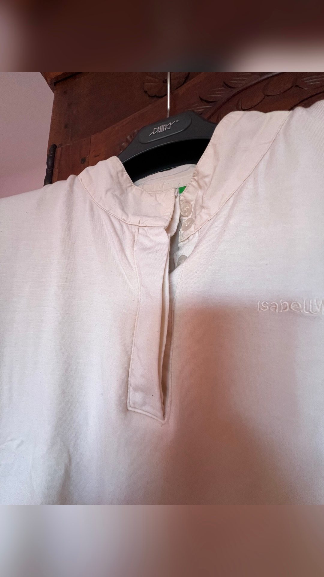 Polo blanc cassé, média 2