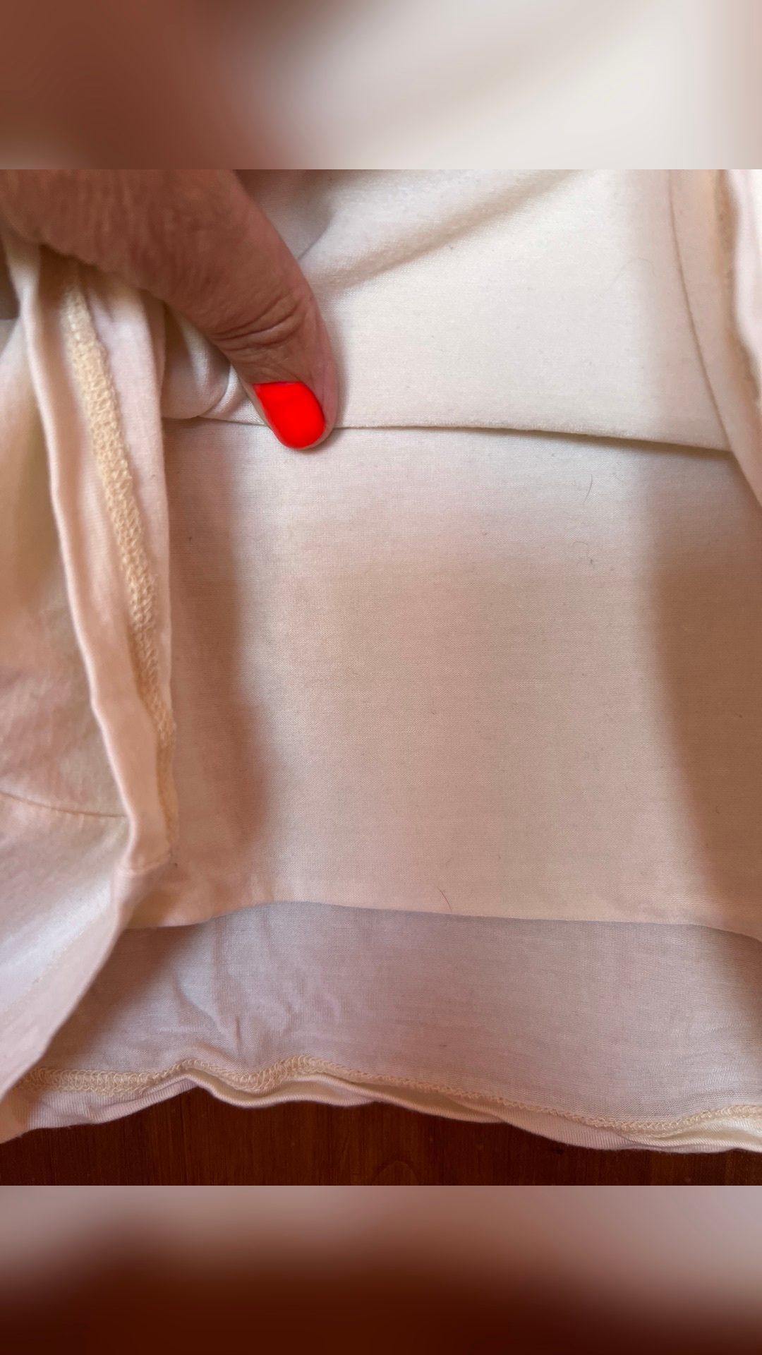 Polo blanc cassé, média 5