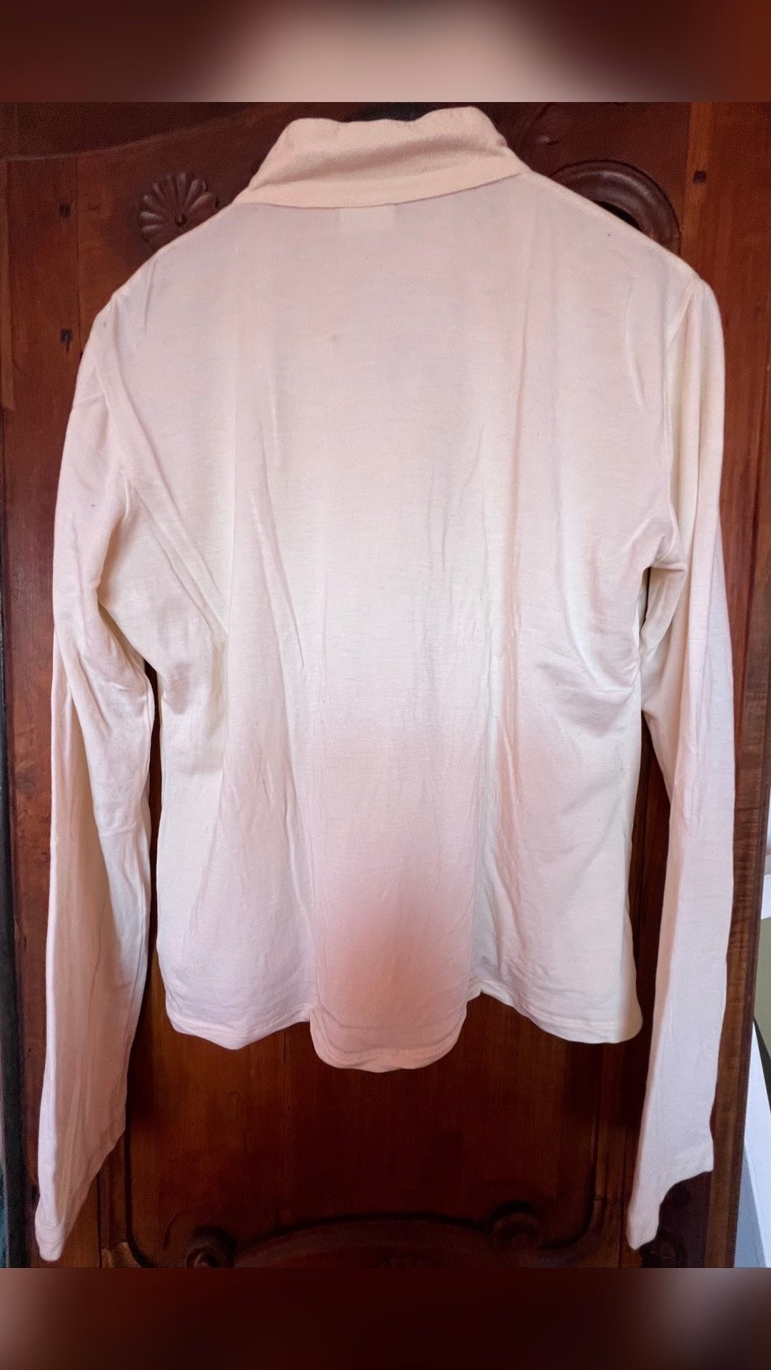 Polo blanc cassé, média 6