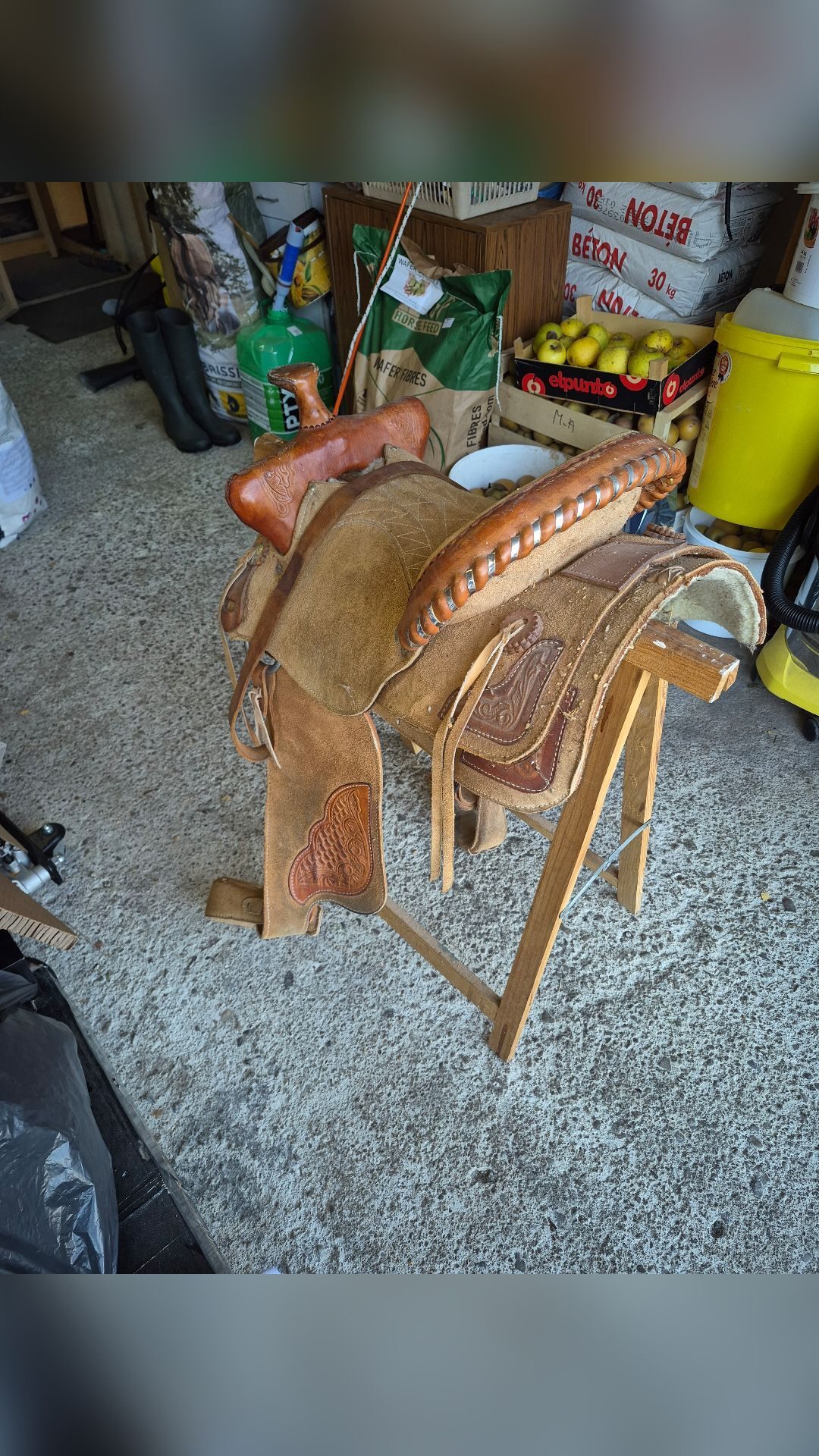 Selle cheval western, média 2