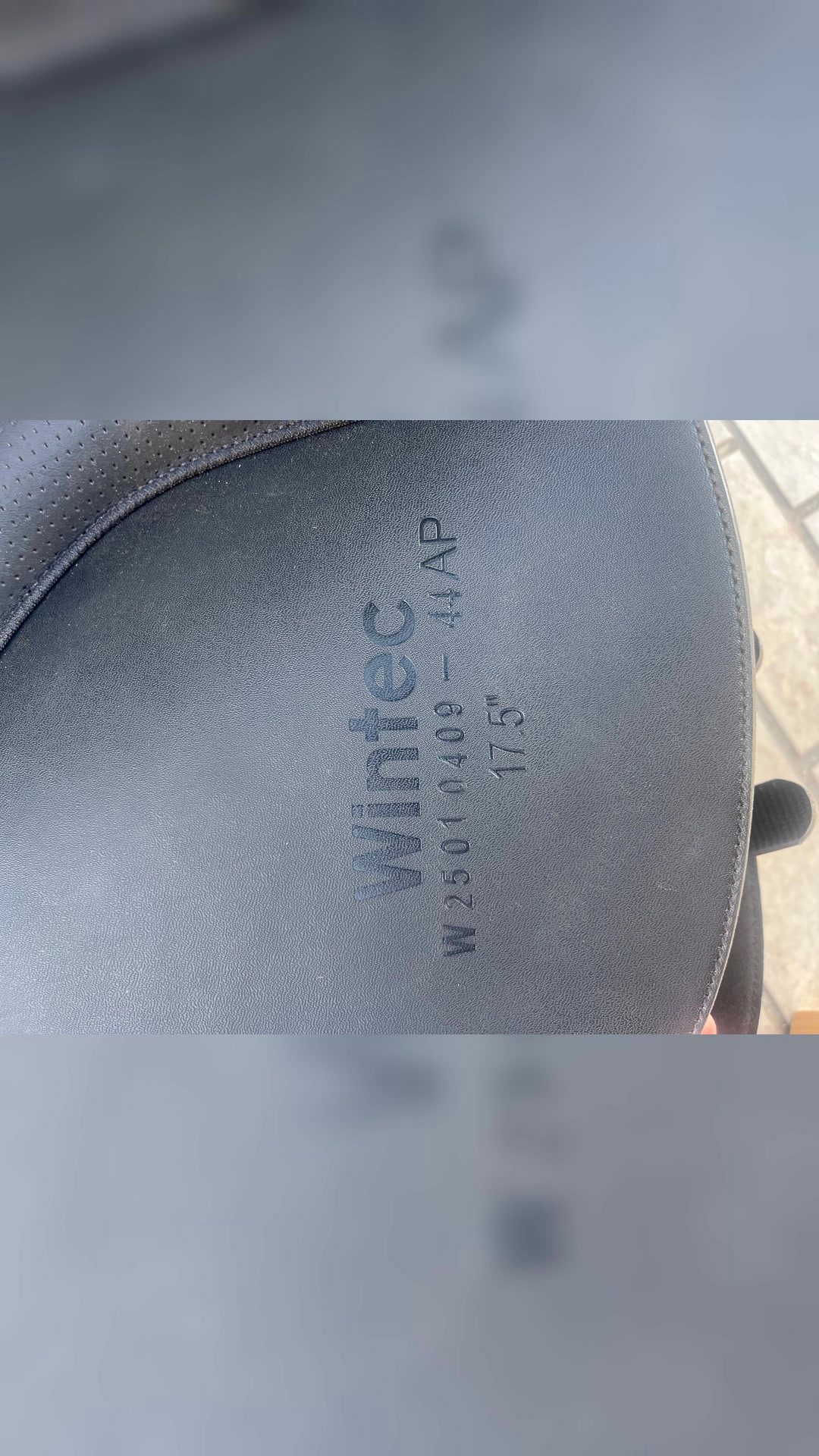 Selle Wintec 2000 Hart 17,5 pouces, neuve, média 5