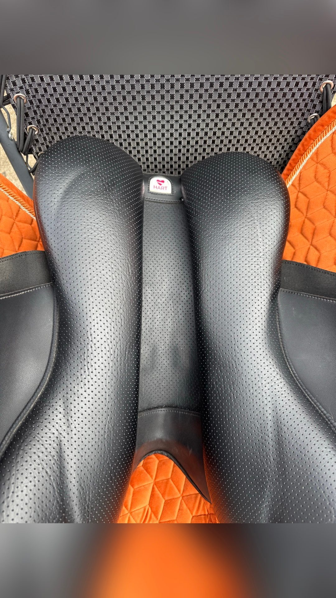 Selle WINTEC 500 Cair Hart Mixte 17,5 ( noir), média 5