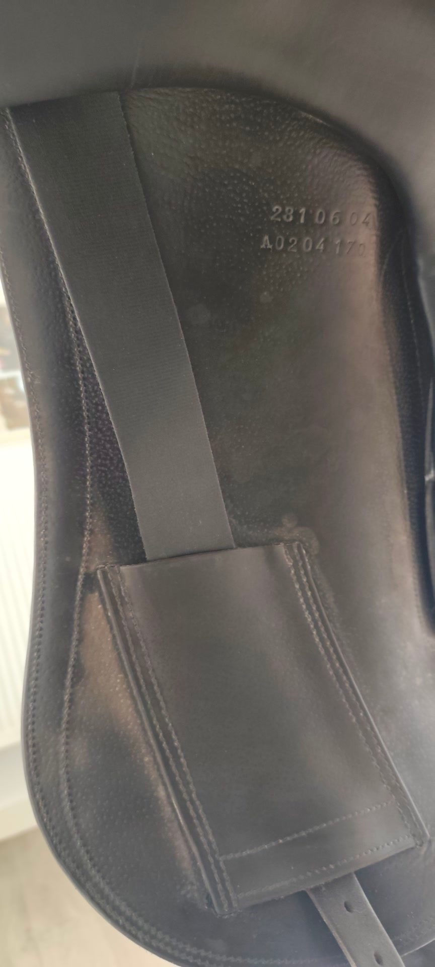 Selle dressage AULION 17" + étrivières étriers + sangle 50cm, média 5