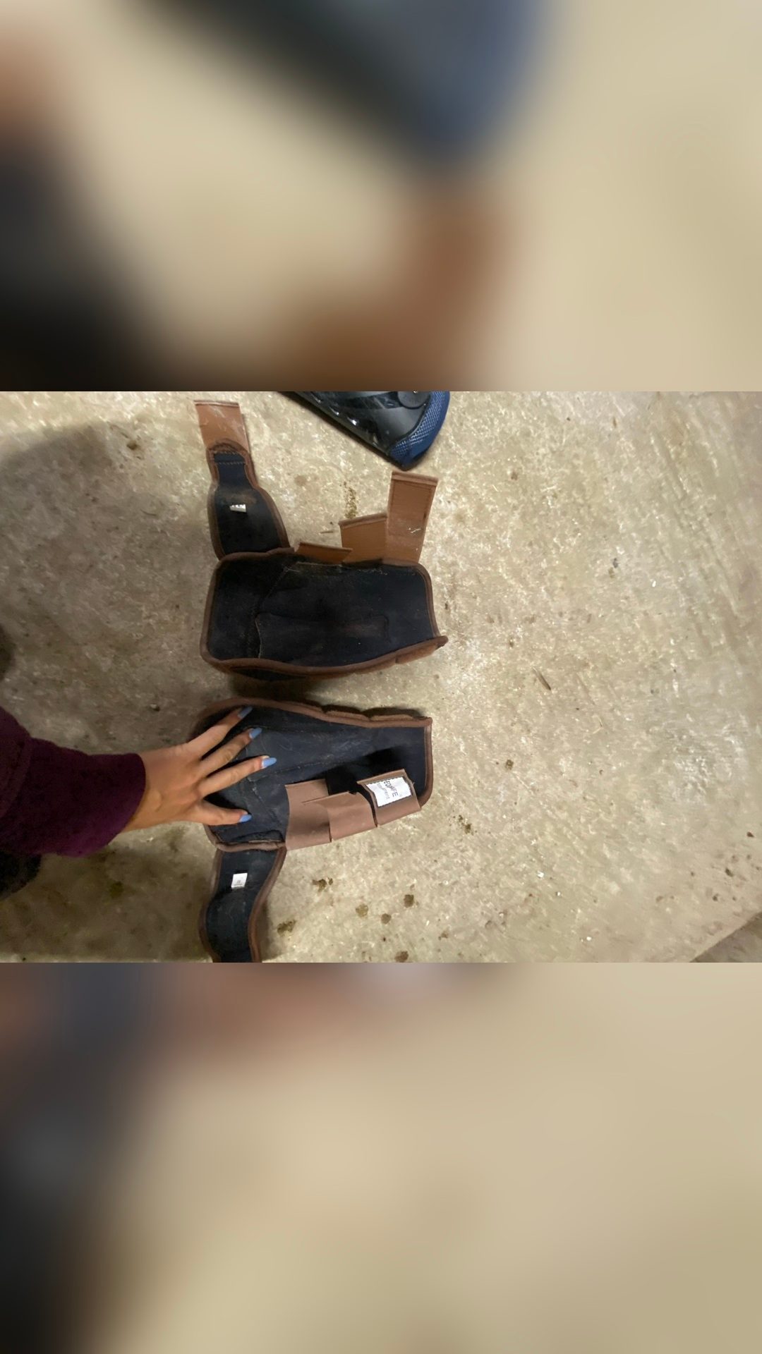 Guêtres fermées taille M, média 3