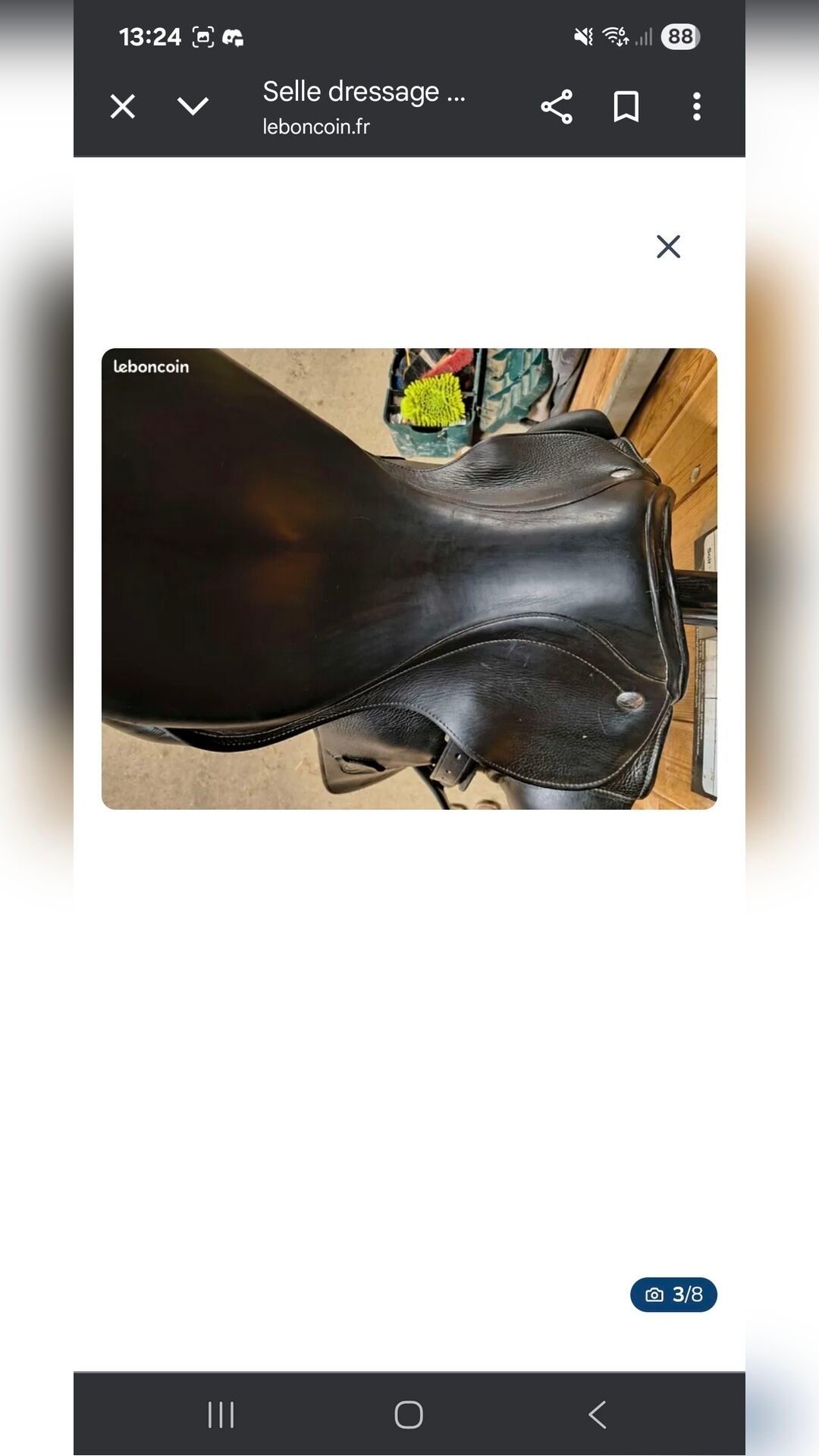 Selle dressage Zaldi, média 3