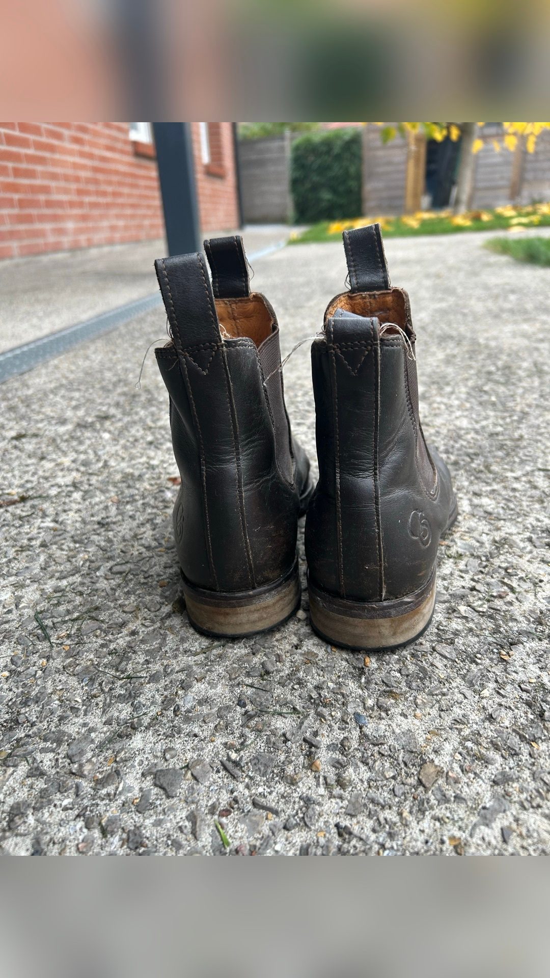 Boots Vero cuoio, média 4