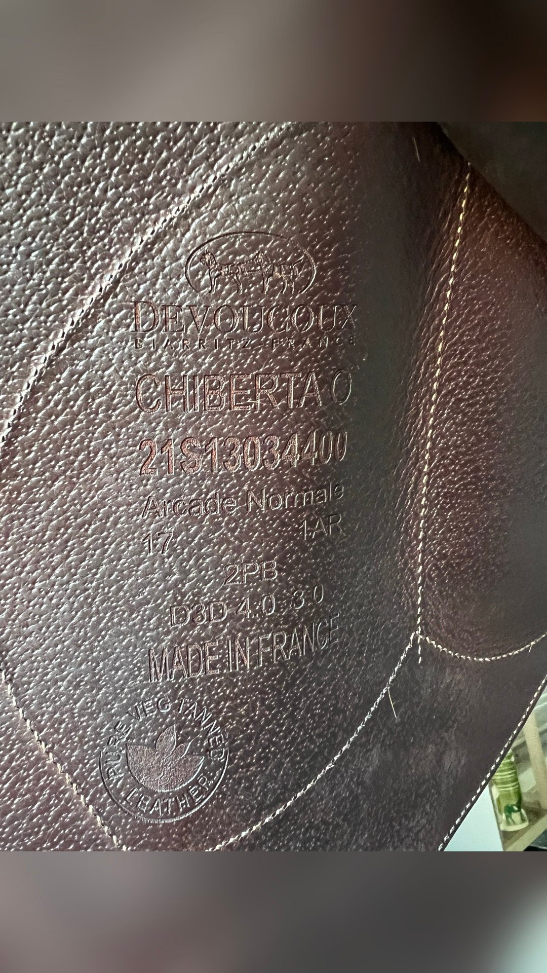 Selle Devoucoux Chiberta O, média 3