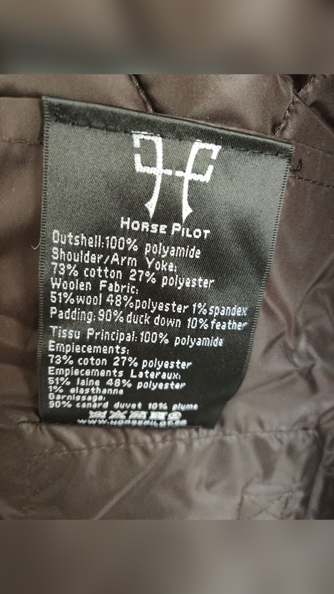Veste Horse Pilot L, média 6
