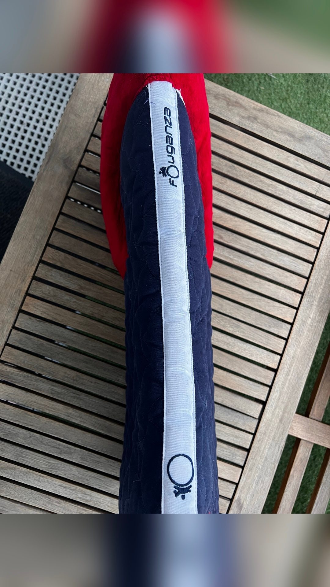 amortisseur bleu et rouge, média 3