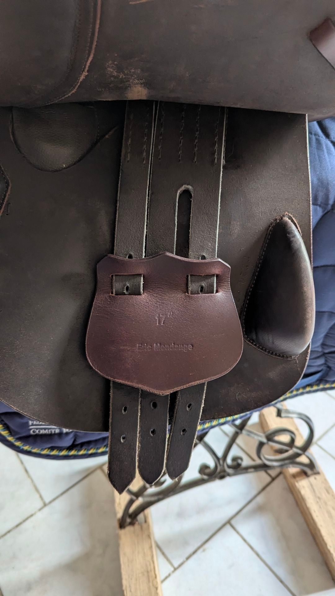 Selle d'équitation neuve Eric Mondange, média 5