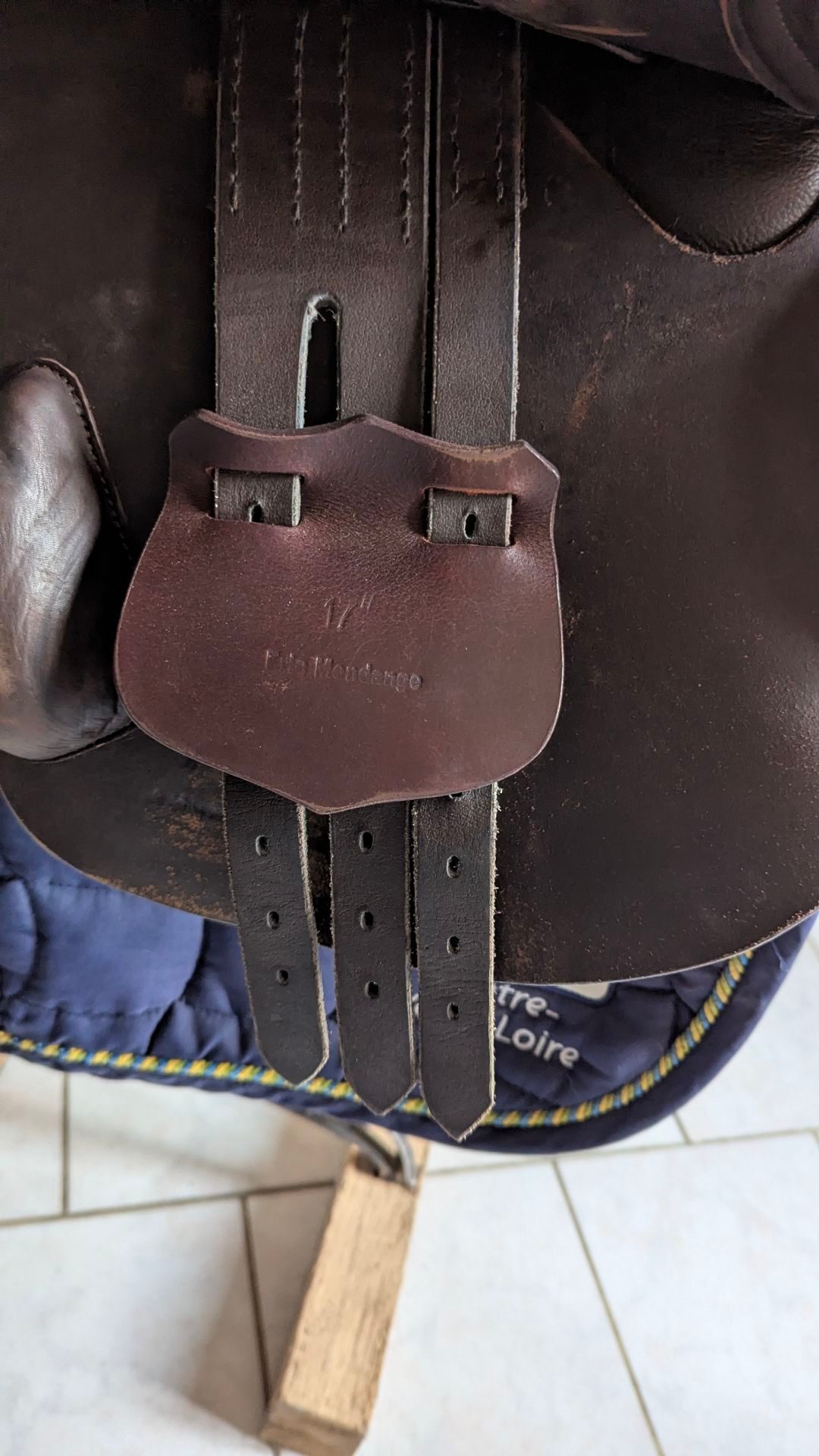 Selle d'équitation neuve Eric Mondange, média 6