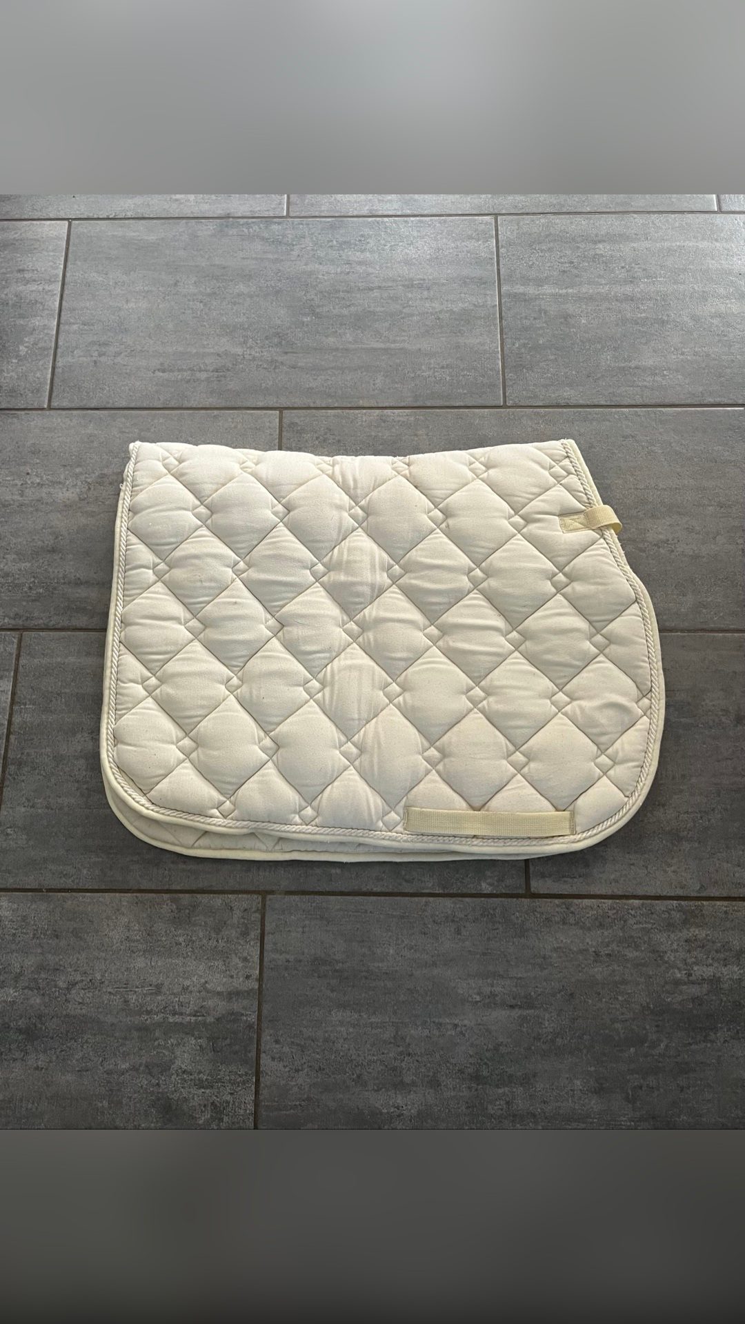 Tapis blanc crème taille Full, média 2