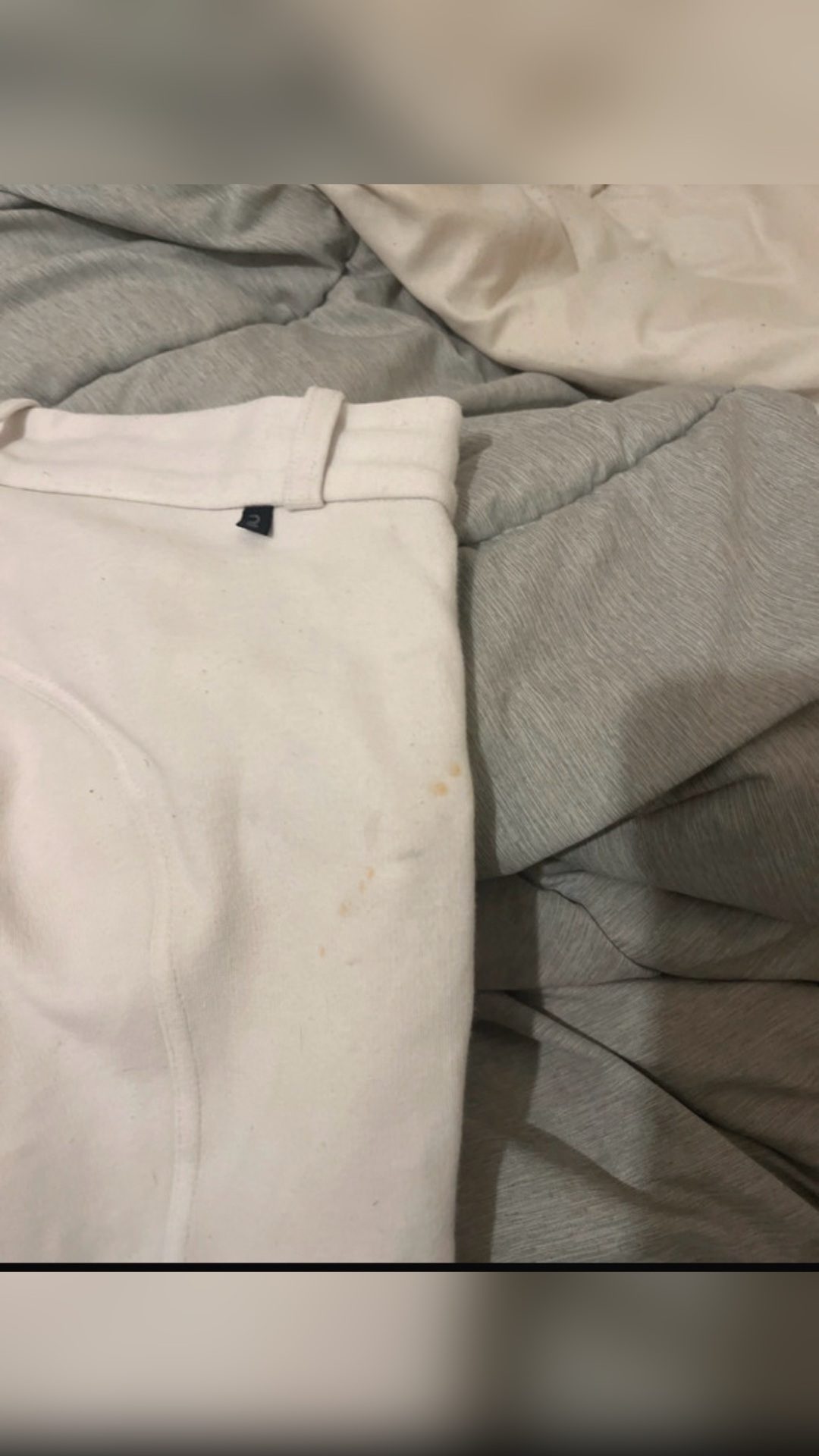 Pantalon blanc de concours Décathlon, média 5