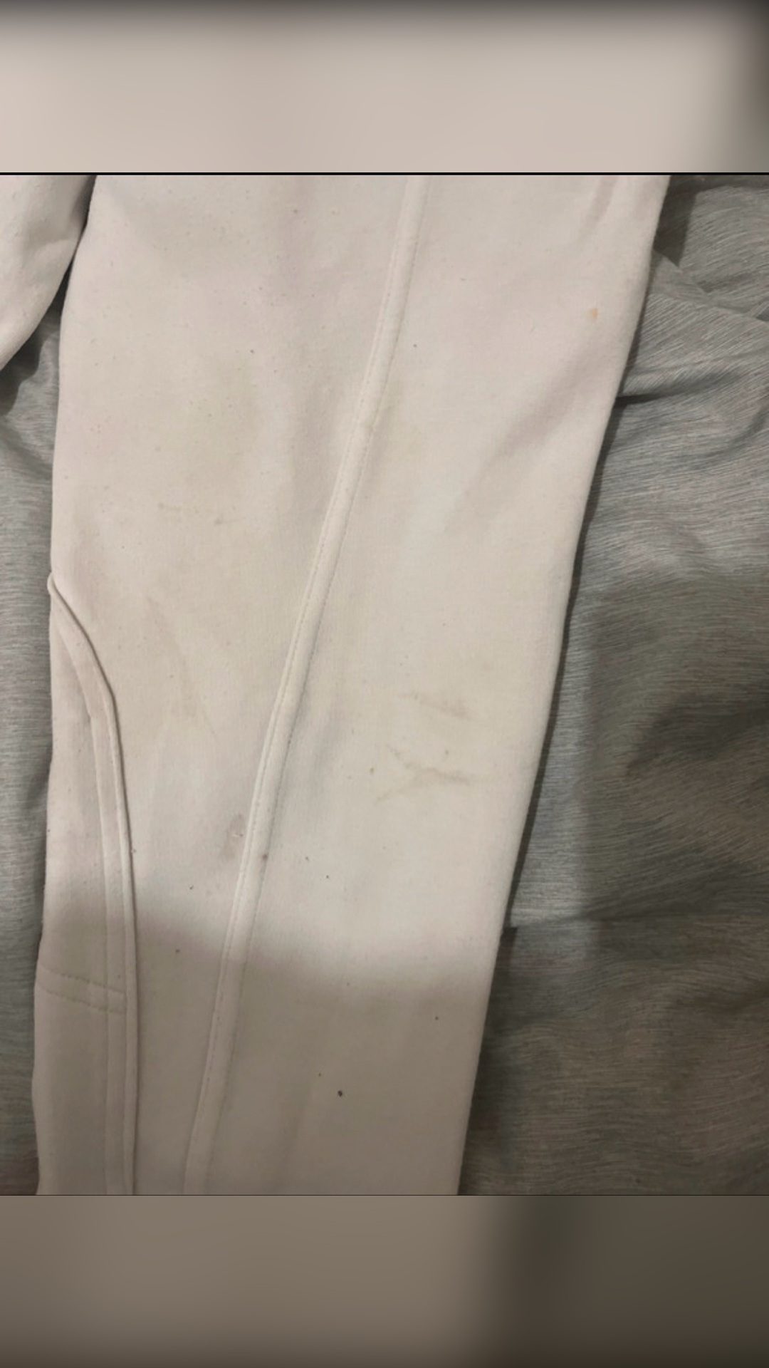 Pantalon blanc de concours Décathlon, média 6