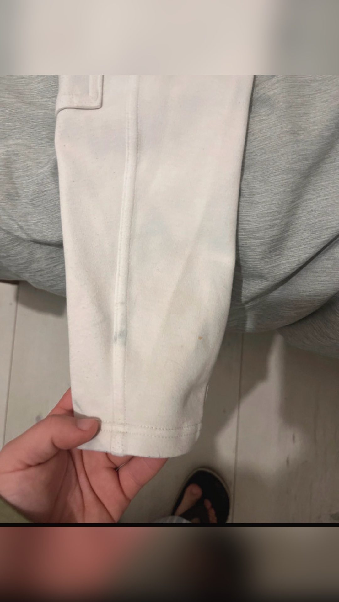Pantalon blanc de concours Décathlon, média 8