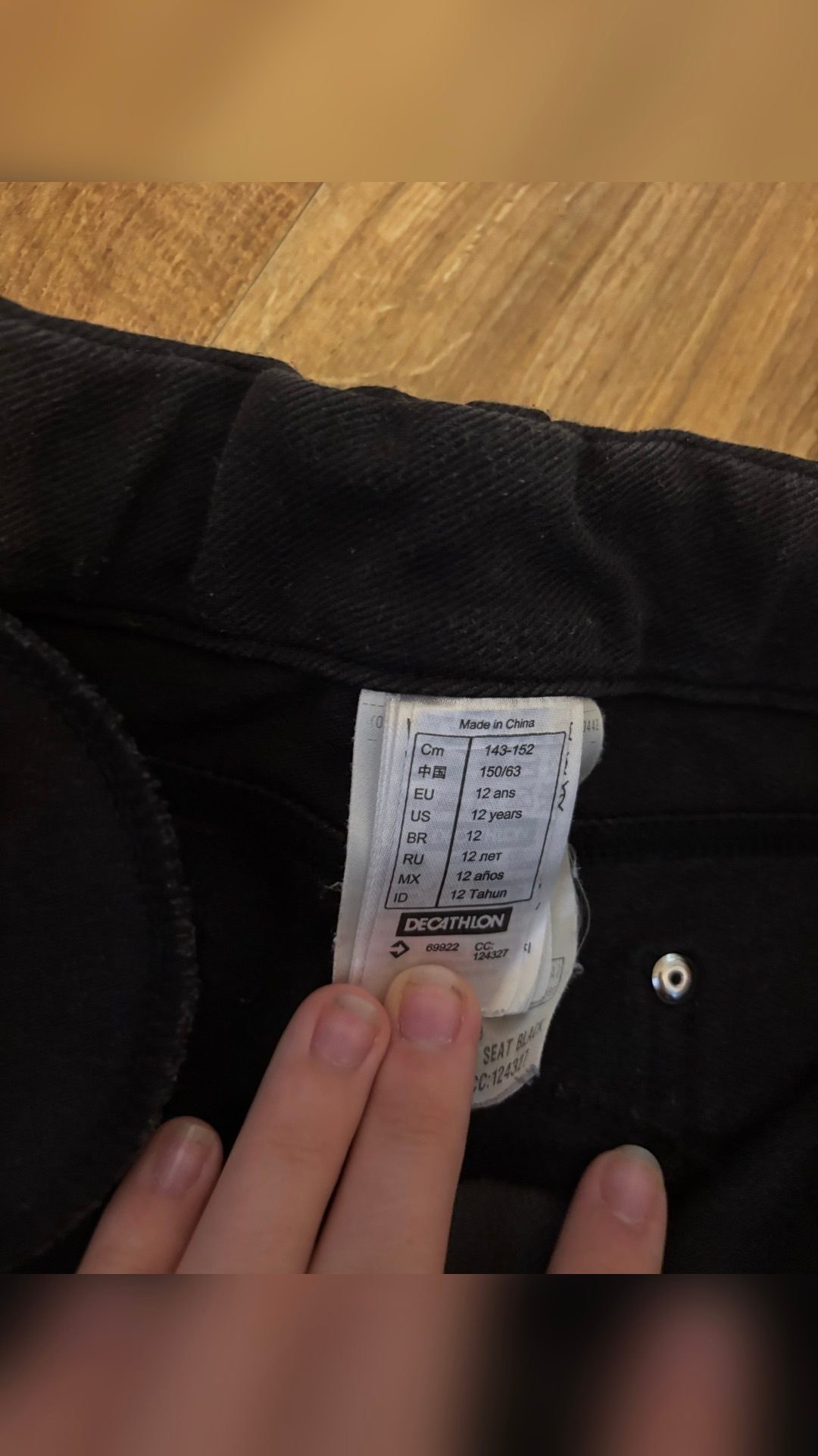 Pantalon, média 4
