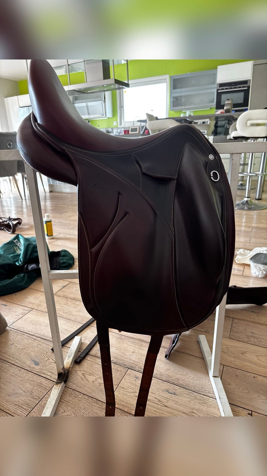 Selle Makila Lab Double Avance 17’ havane, média 4